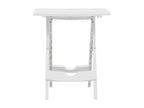 Table de jardin pliable 45,5x38,5x50 cm Blanc LZVD28481