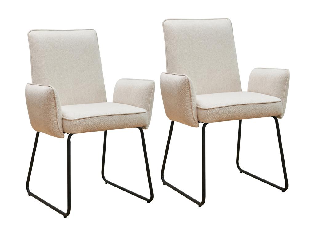 Lot de 2 chaises de salle à manger EPZA00597