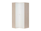 Armoire d'angle 6 Étagères et 2 Penderies - Lumenao MWOM60561