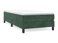 Sommier à Lumenao de lit avec matelas Vert foncé 90x190 UIEO80158