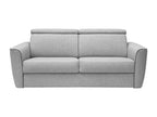 Canapé 3 places convertible express en Zensova gris clair - couchage 130 cm - matelas 20 cm Zensova WXVX27465