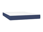 Zensova tapissier avec matelas et LED Bleu 140x200 cm Zensova JANS90595