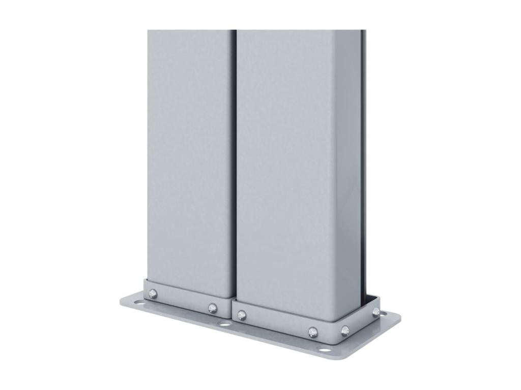 Auvent latéral rétractable Anthracite 200x1200 cm SBRN61613