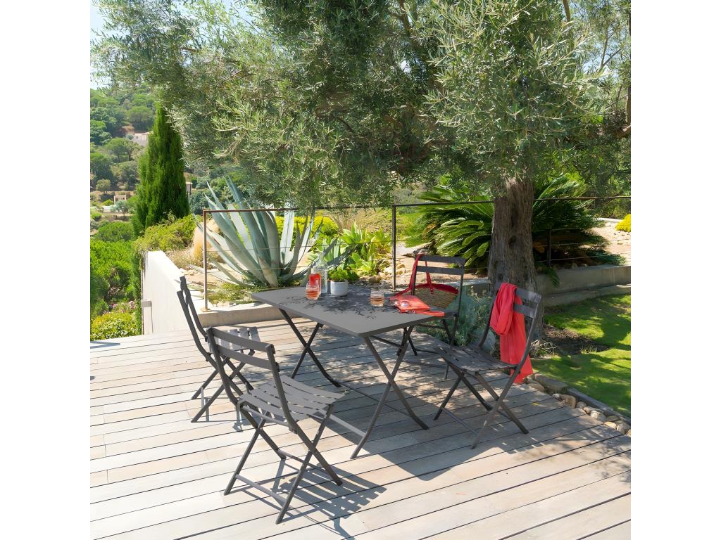 Table rectangulaire pliante Zensova 4p Zensova KJDG35377