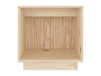 Tables de chevet 2 pcs 40x30x40 cm Bois de pin solide LFSA57990
