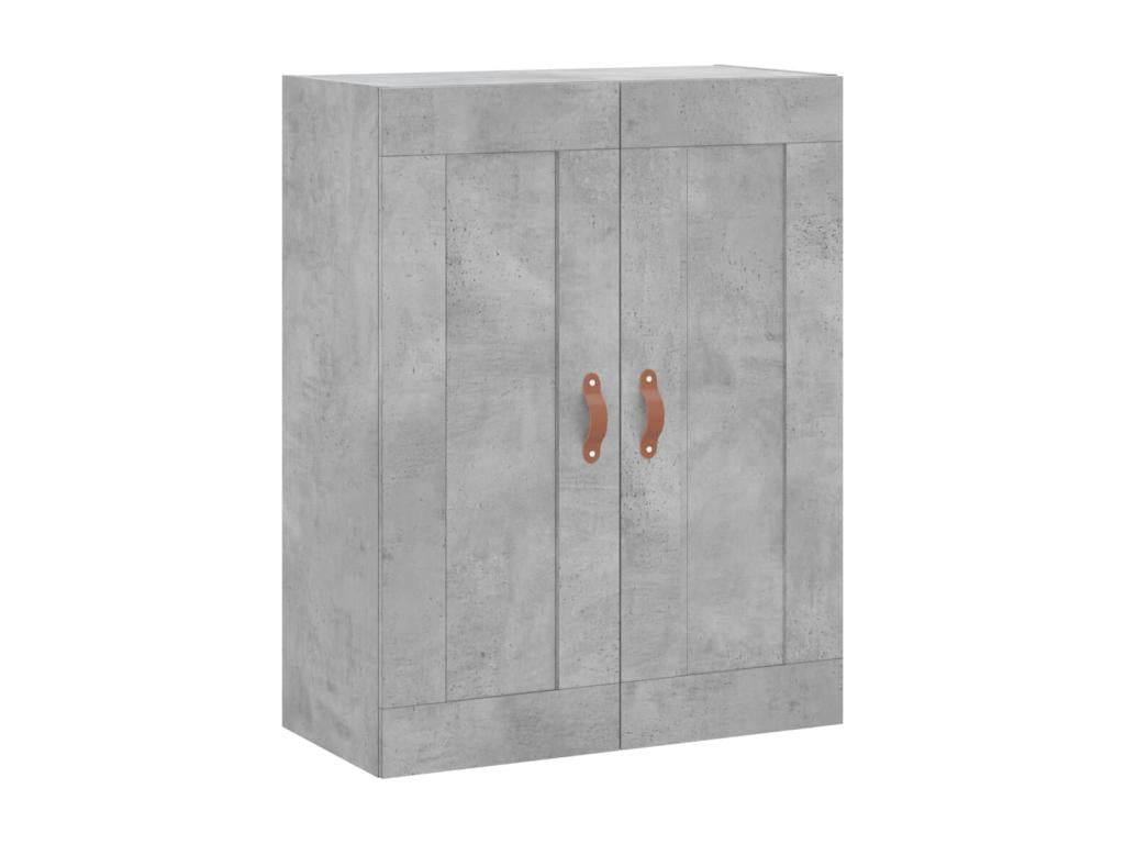 Armoire murale gris béton 69.5x34x90 cm bois d'ingénierie UYRP91903