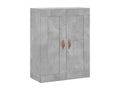 Armoire murale gris béton 69.5x34x90 cm bois d'ingénierie UYRP91903