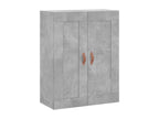 Armoire murale gris béton 69.5x34x90 cm bois d'ingénierie UYRP91903