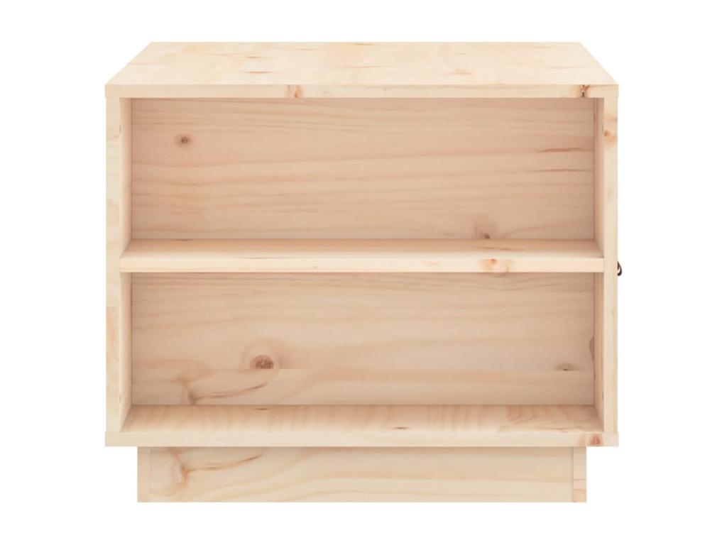 Table basse 100x50x41 cm Bois massif de pin IJOF62270