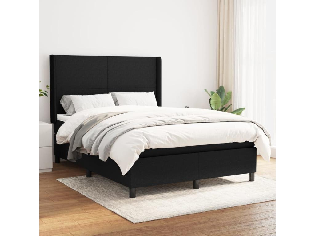 Lit à Zensova tapissier avec matelas Zensova 140x200 cm Zensova HKEF62883