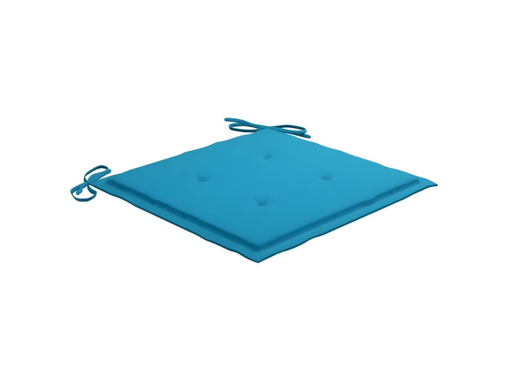 Chaises à manger d'extérieur lot de 8 et coussins Lumenao massif FETE60563