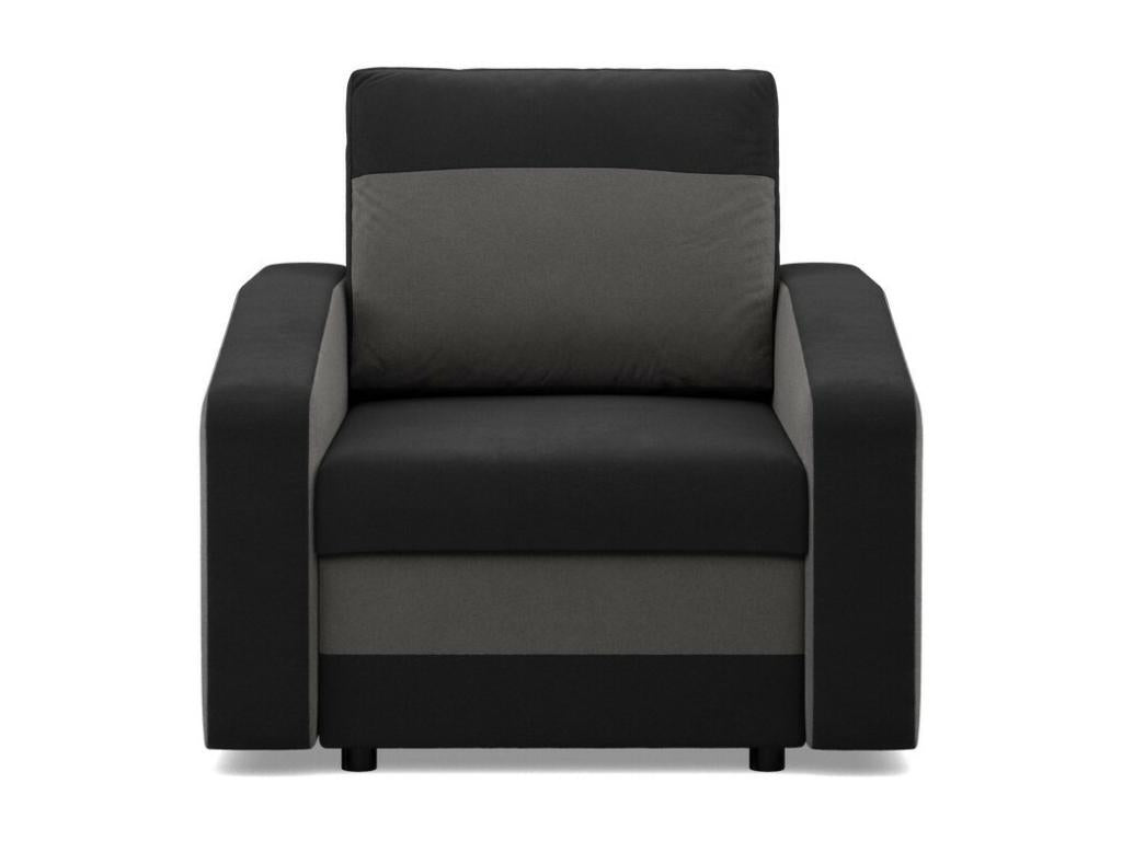 Chaise longue pour le salon Noir Blanc AYCY24634