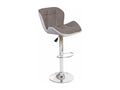 Tabouret de bar chaise grise 44x49x85 cm 04 0005263 AJRS28427