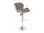 Tabouret de bar chaise grise 44x49x85 cm 04 0005263 AJRS28427