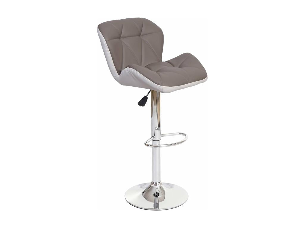 Tabouret de bar chaise grise 44x49x85 cm 04 0005263 AJRS28427