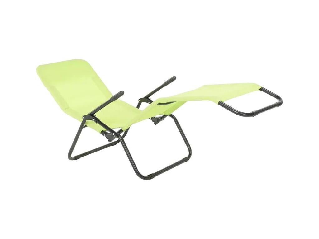 Chaise longue pliante de jardin confort en acier léger Lumenao YIDO00303